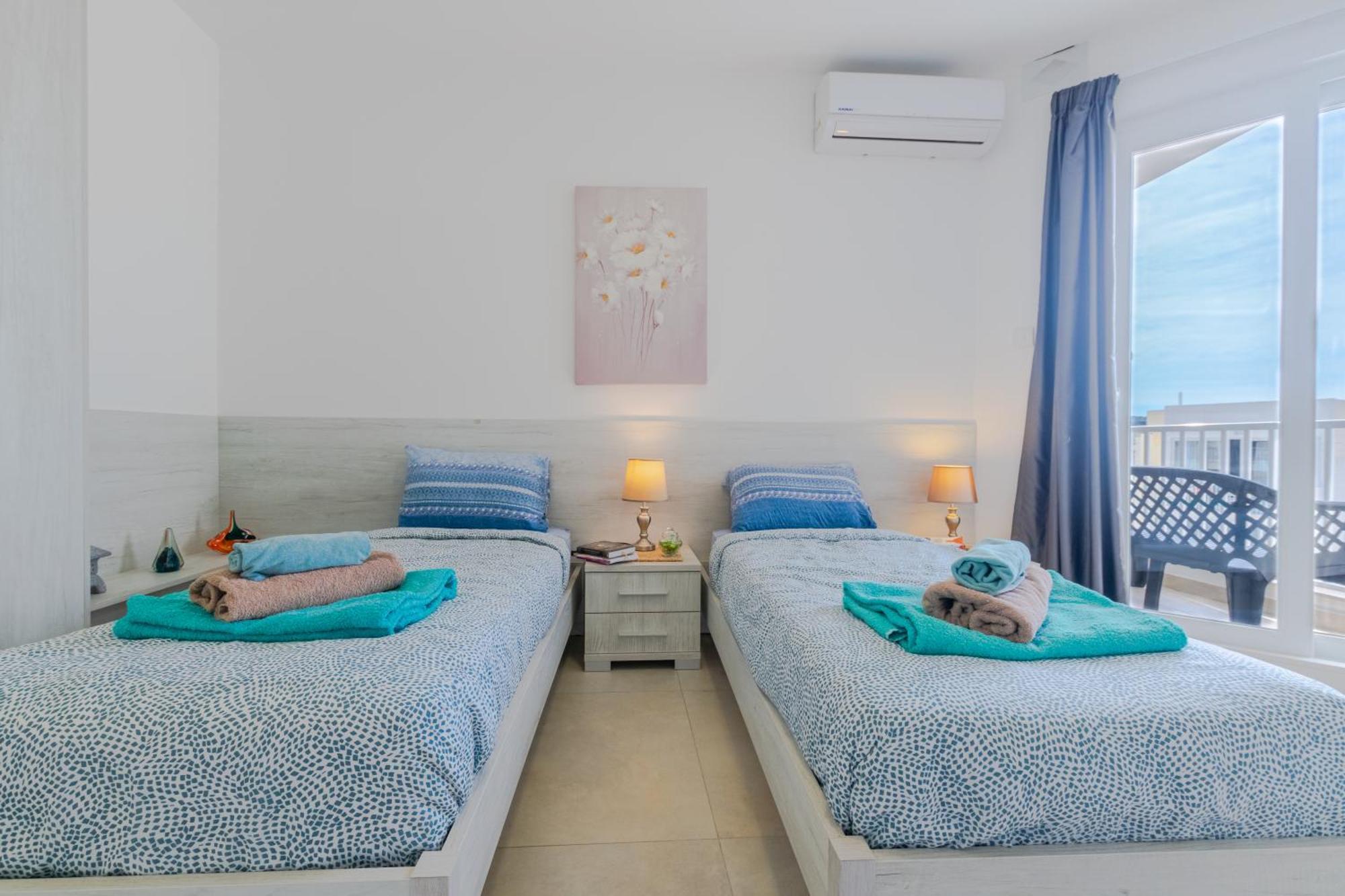 Spacious Brand New Apartment Hc Balcony 3 Bdr 2 Bth Bugibba St. Paul's Bay Ngoại thất bức ảnh