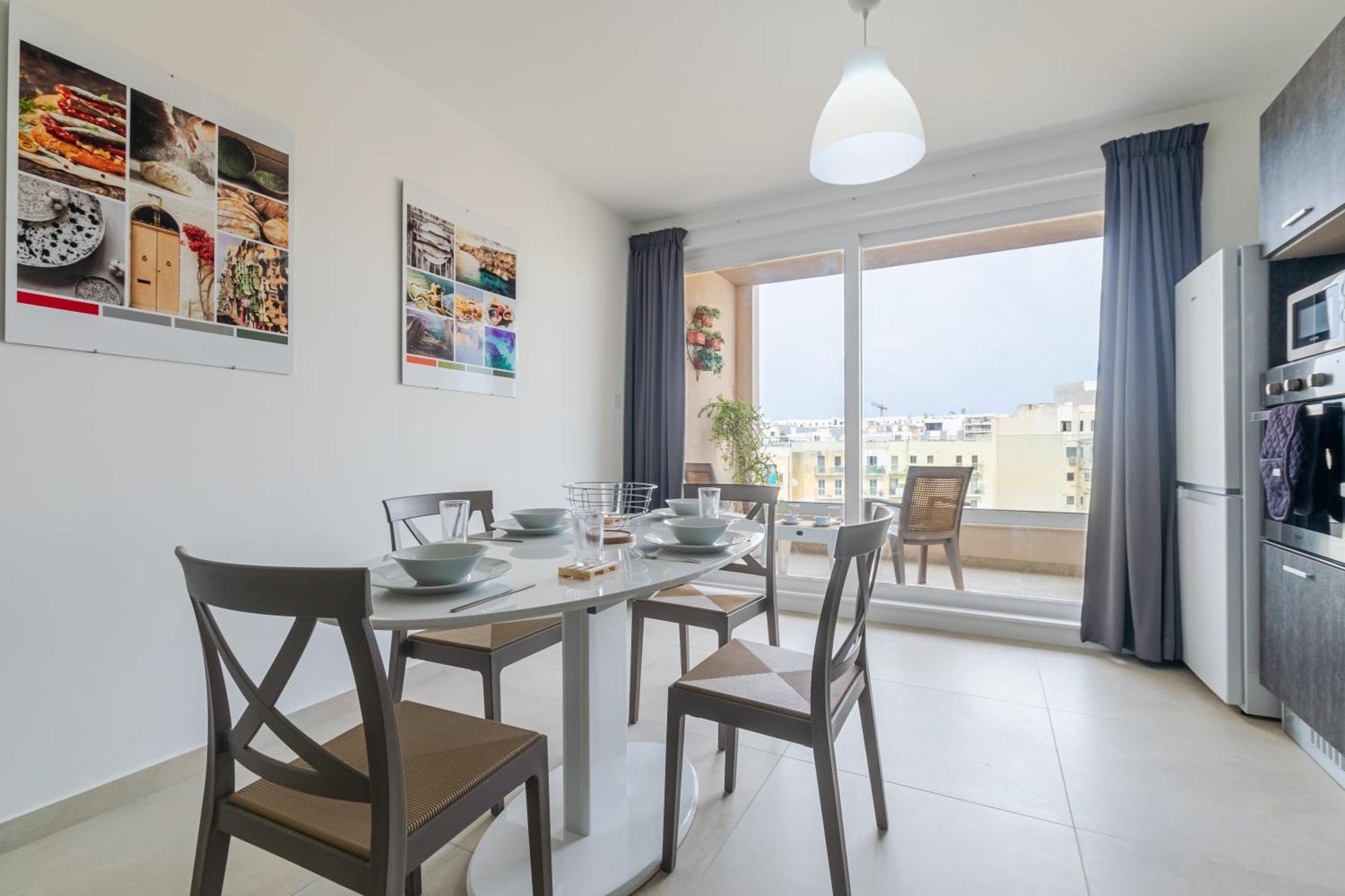 Spacious Brand New Apartment Hc Balcony 3 Bdr 2 Bth Bugibba St. Paul's Bay Ngoại thất bức ảnh